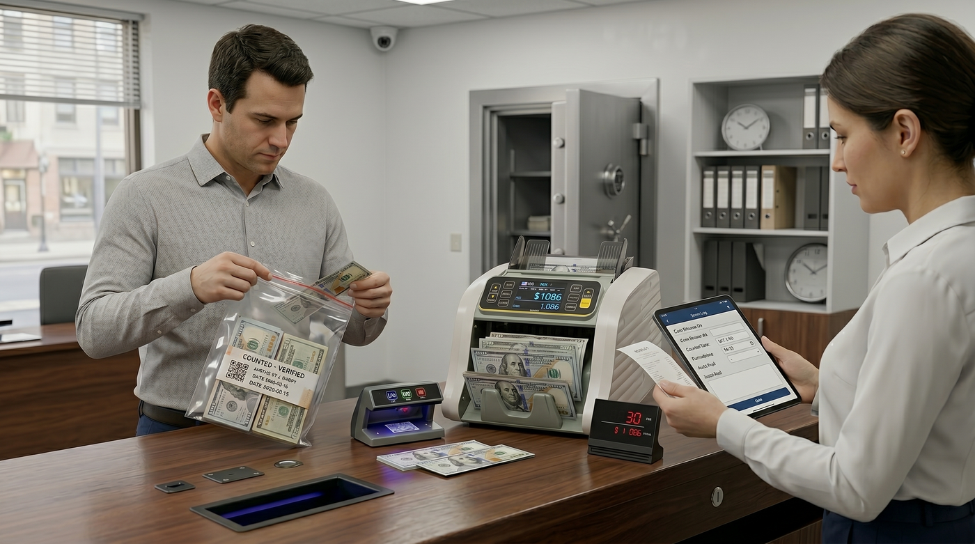 Cash processing and verification