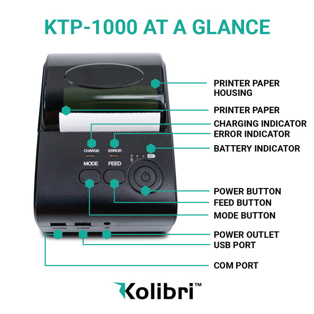 Kolibri KTP-1000 Cash Printer