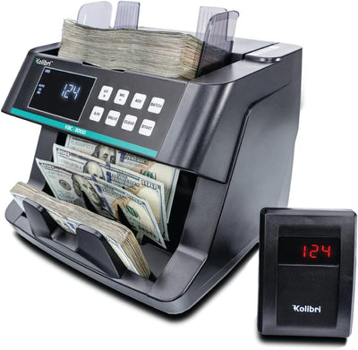 Kolibri KBC-3000 Money Counter with UV/IR Counterfeit Detection